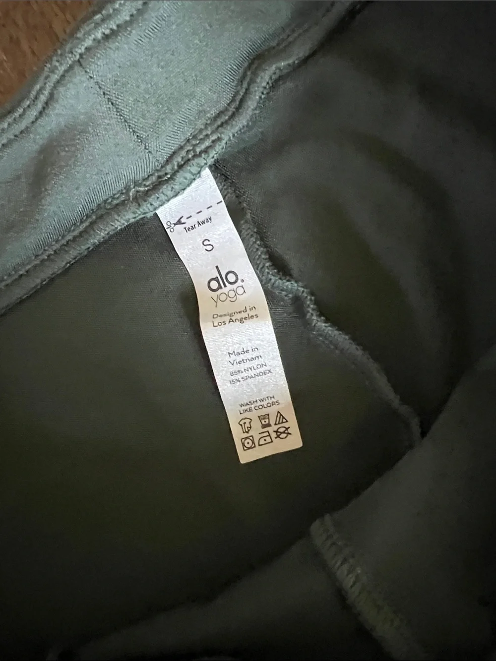 ALO Yoga Olive Green Active Leggings